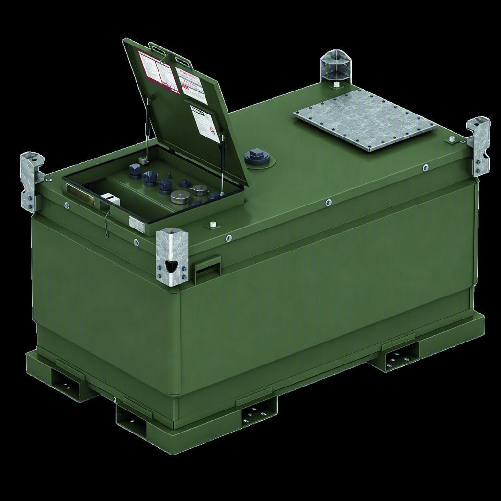 ADR-goedgekeurde mobiele brandstoftank van M-Wildri